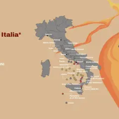 Mappa dei vulcani in Italia: attivi, inattivi e sottomarini, con indicazioni sull'ultima eruzione. Un viaggio nel cuore infuocato della penisola.